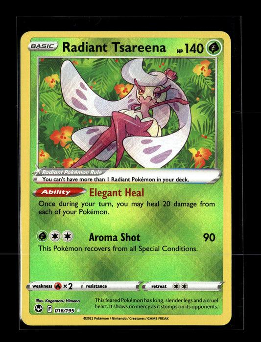 Pokemon Silver Tempest Radiant Tsareena 16