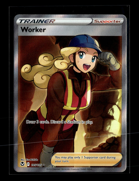 Pokemon Silver Tempest Worker 195