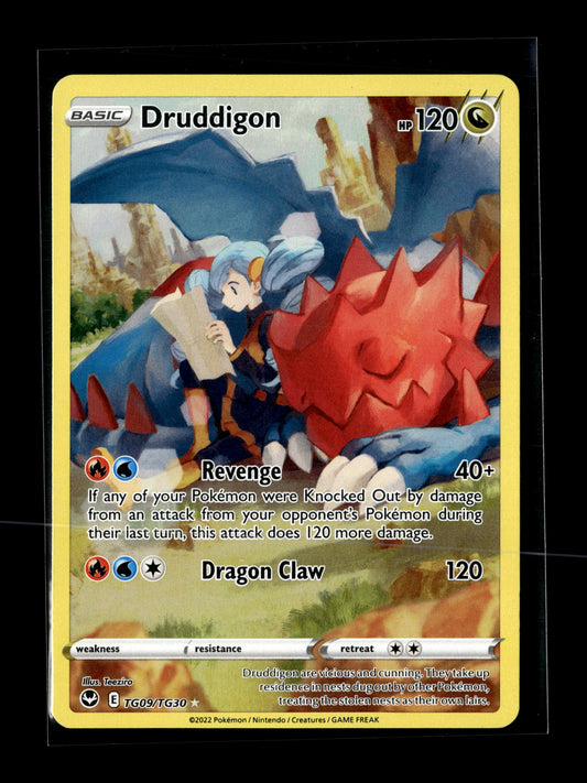 Pokemon Silver Tempest Druddigon TG09