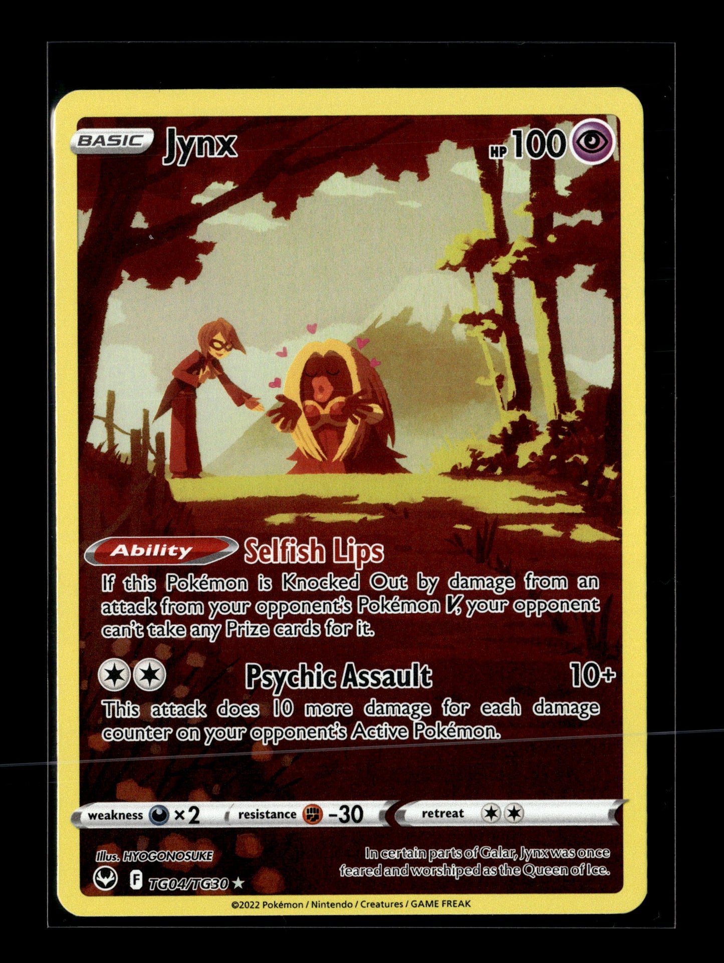 Pokemon Silver Tempest Jynx TG04