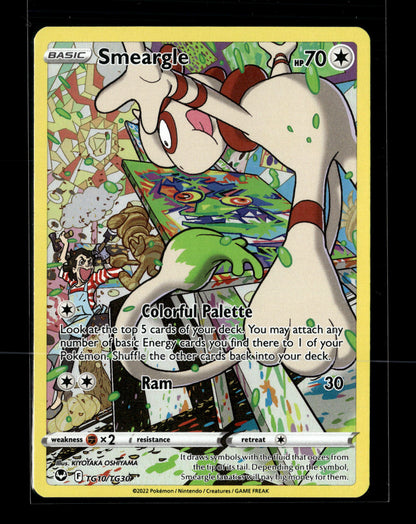 Pokemon Silver Tempest Smeargle TG10
