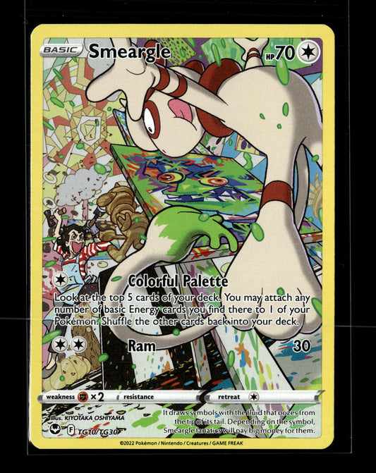Pokemon Silver Tempest Smeargle TG10