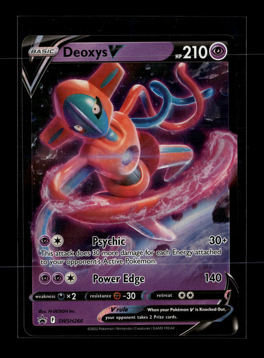 Pokemon Promo Deoxys V 266