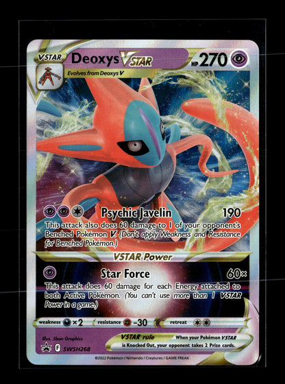 Pokemon Promo Deoxys VSTAR 268