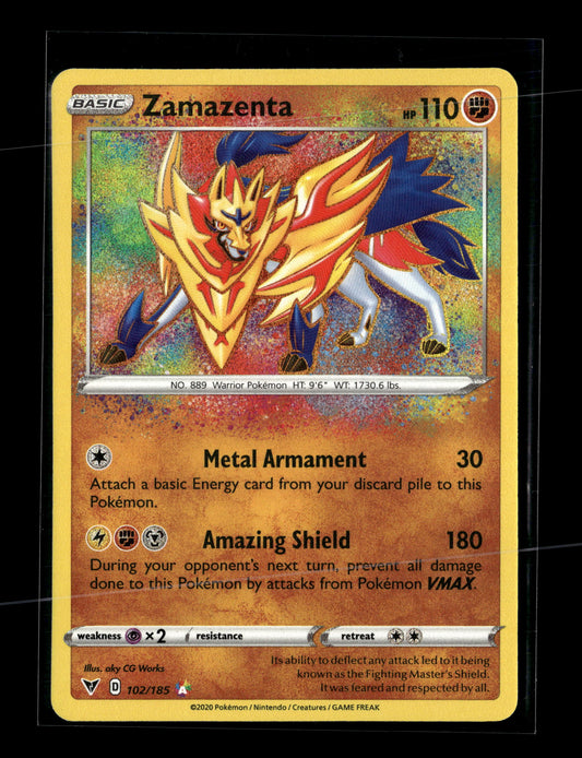 Pokemon Vivid Voltage Zamazenta 102