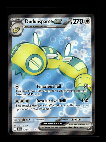 Pokemon Journey Together Dudunsparce ex 178