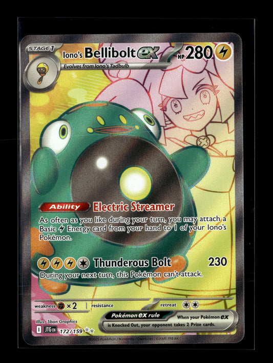 Pokemon Journey Together Iono's Bellibolt ex 172