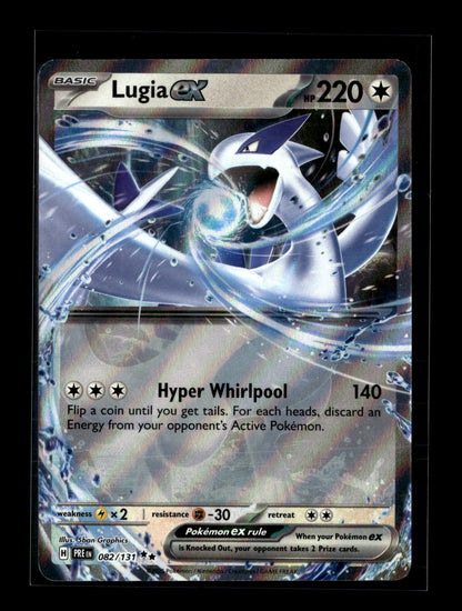 Pokemon Prismatic Evolutions Lugia ex 82