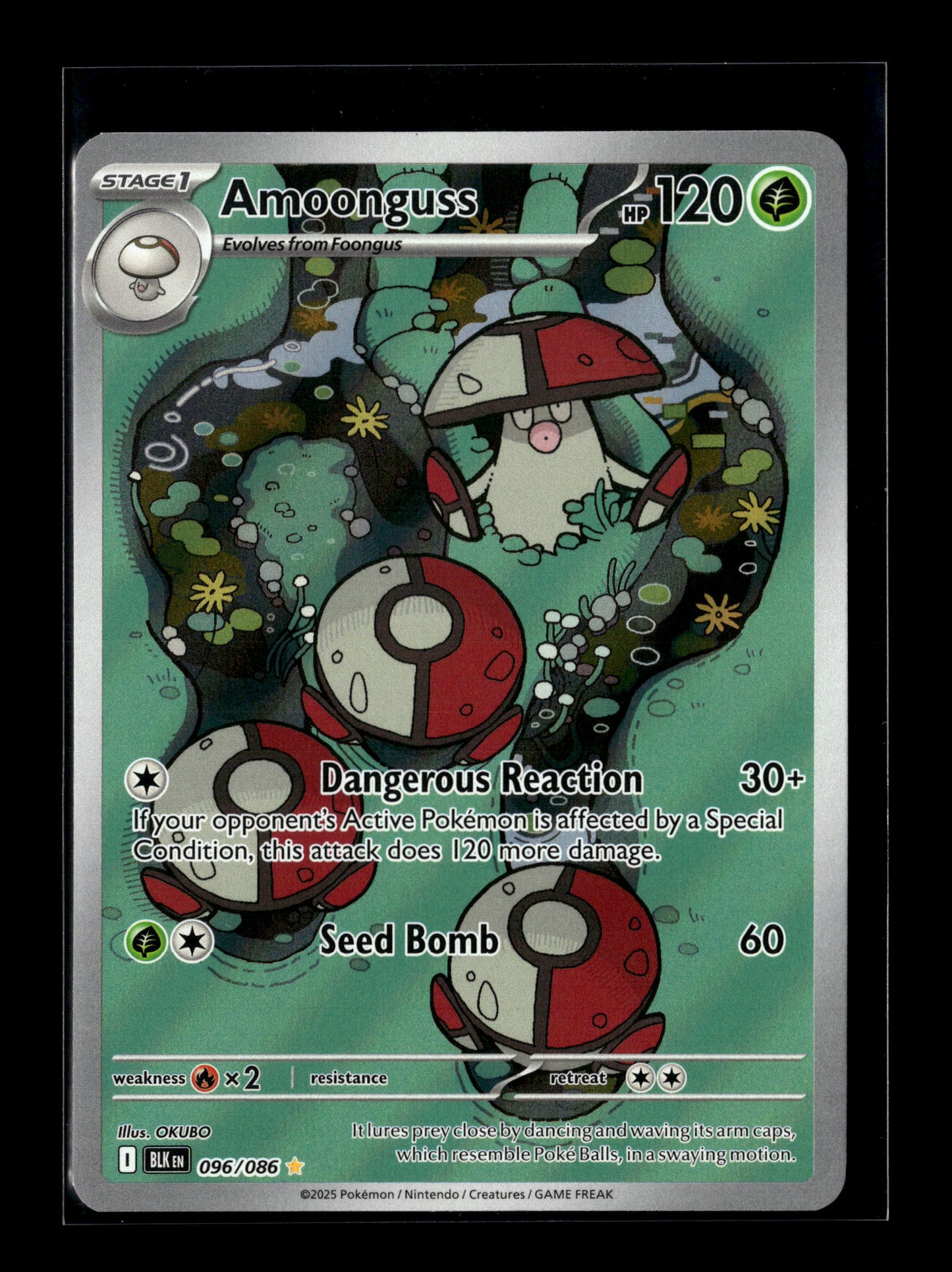 Pokemon Black Bolt Amoonguss 96