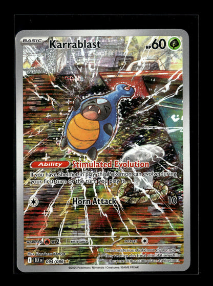 Pokemon Black Bolt Karrablast 94