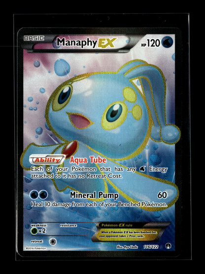 Pokemon BREAKpoint Manaphy EX 116