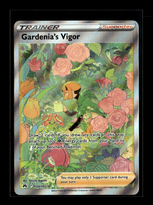 Pokemon Crown Zenith Gardenia's Vigor GG61