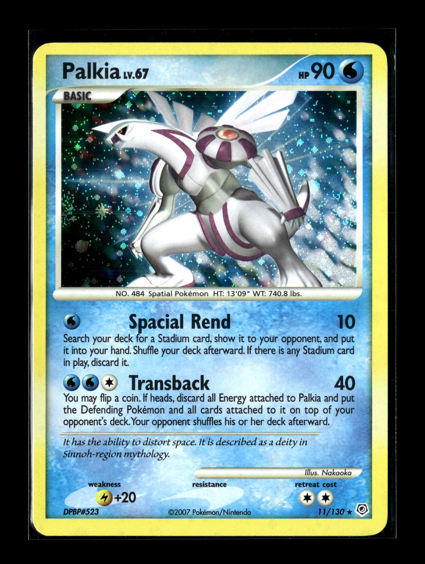 Pokemon Diamond and Pearl Palkia 11