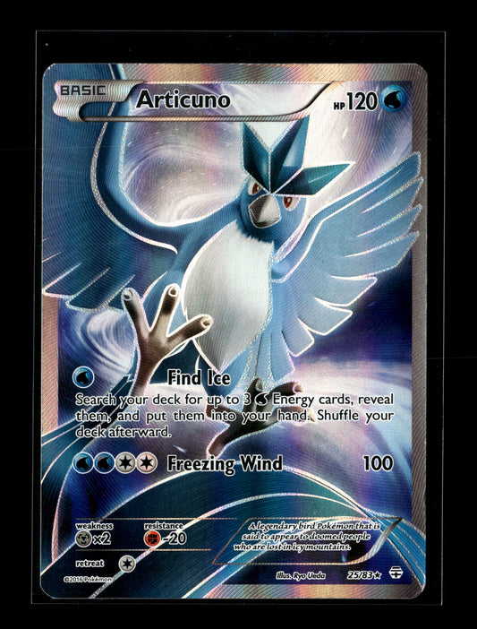 Pokemon Generations Articuno 25 - Moderately Played
