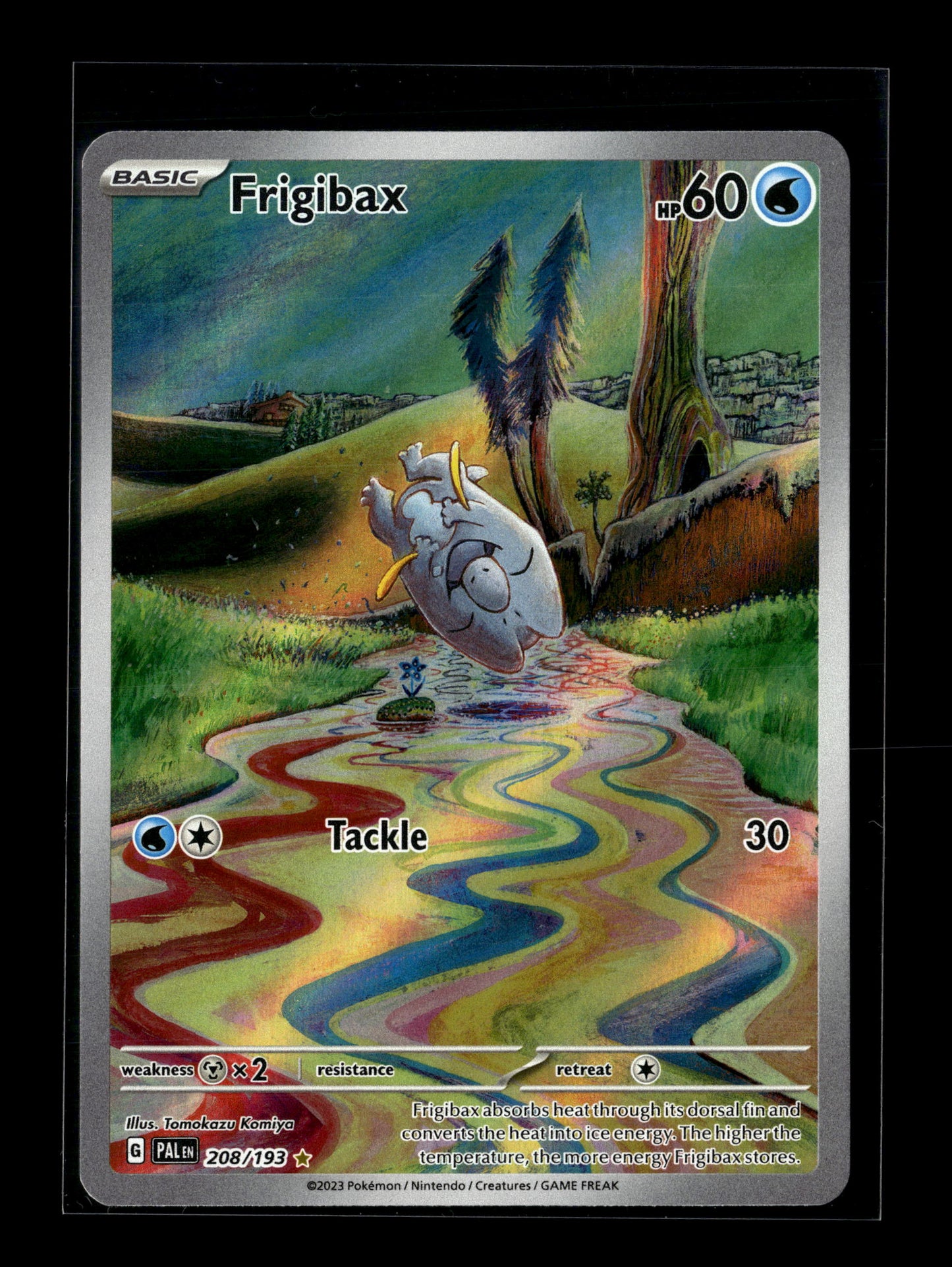Pokemon Paldea Evolved Frigibax 208
