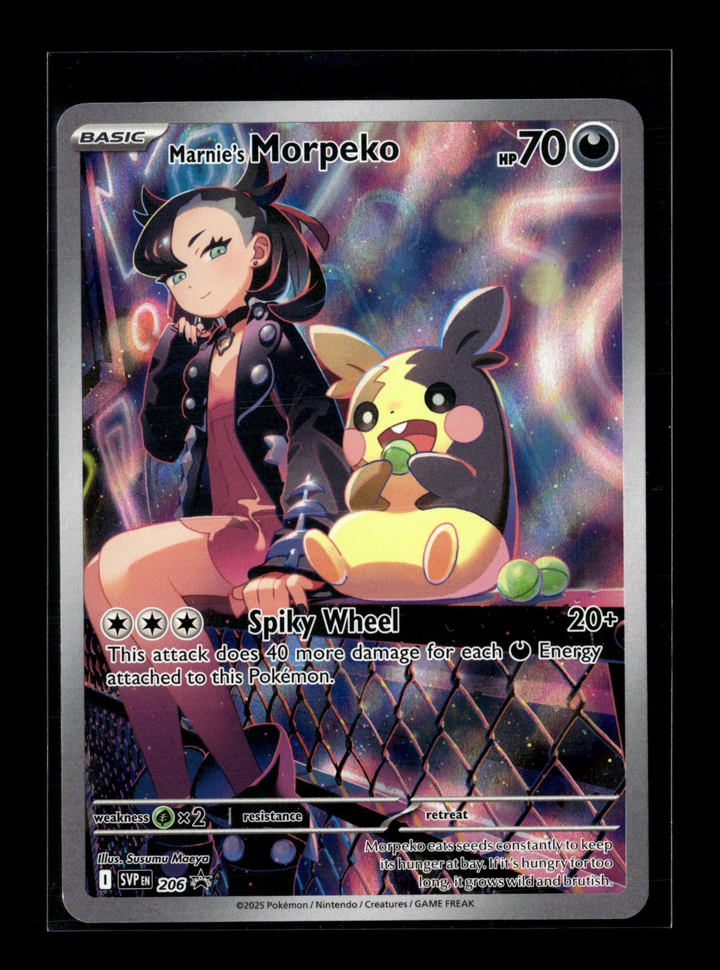 Pokemon Promo Marnie's Morpeko 206