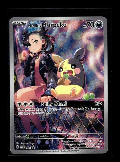 Pokemon Promo Marnie's Morpeko 206