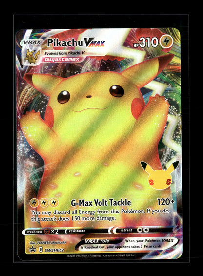 Pokemon Promo Pikachu VMAX 62