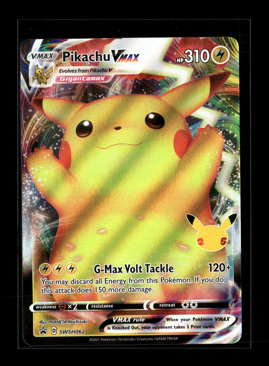 Pokemon Promo Pikachu VMAX 62
