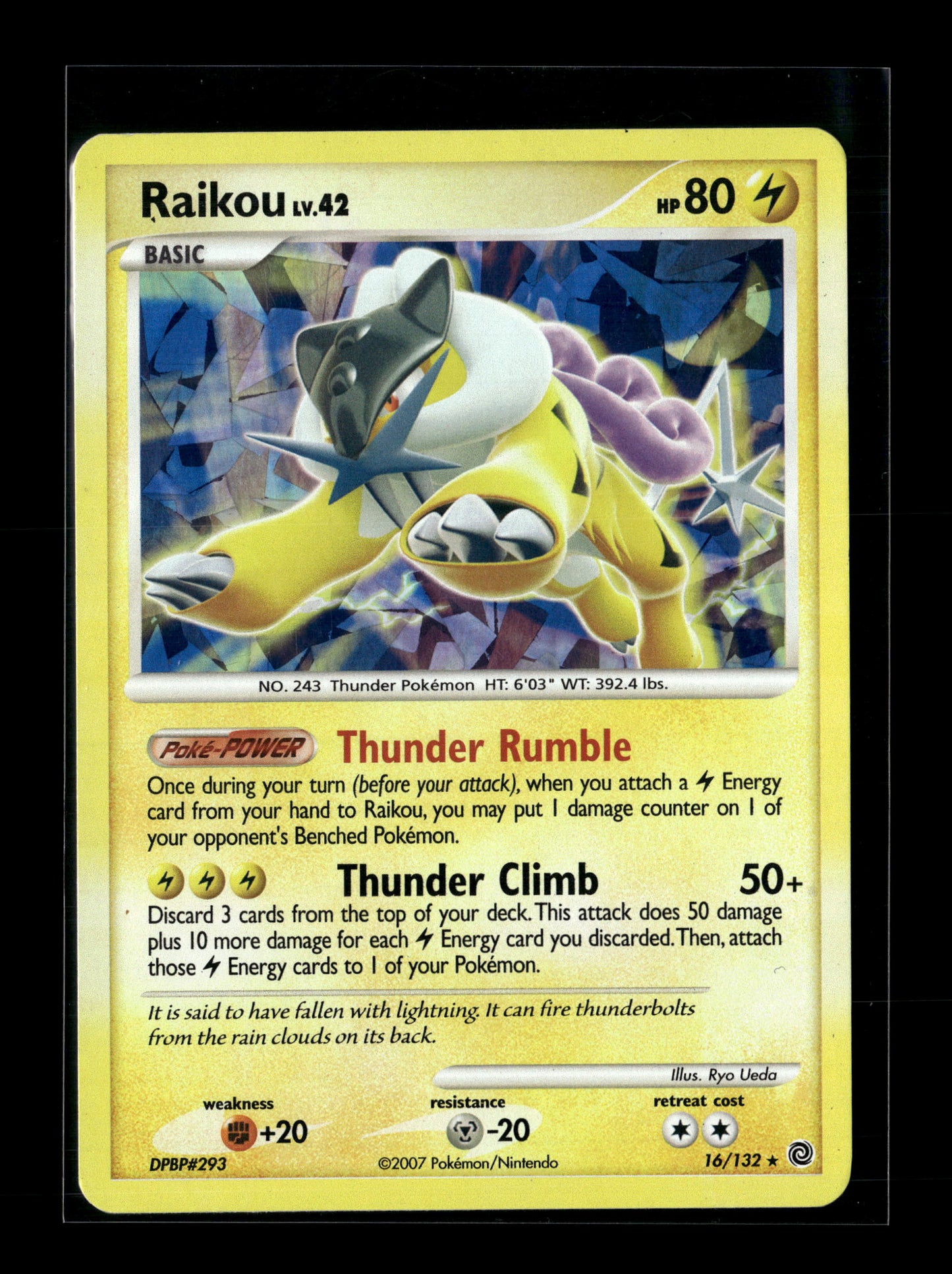 Pokemon Promo Raikou 16