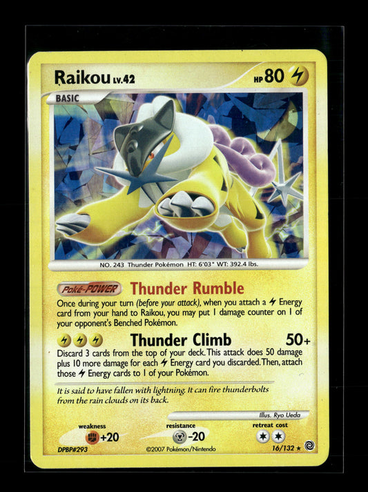 Pokemon Promo Raikou 16