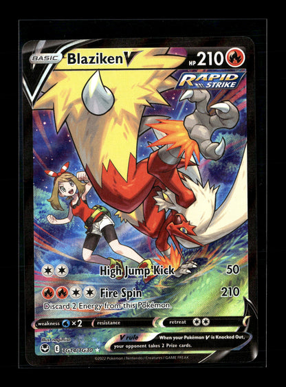 Pokemon Silver Tempest Blaziken V TG14