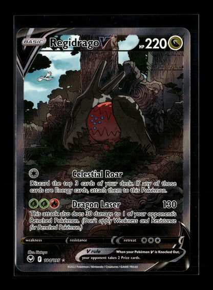 Pokemon Silver Tempest Regidrago V 184