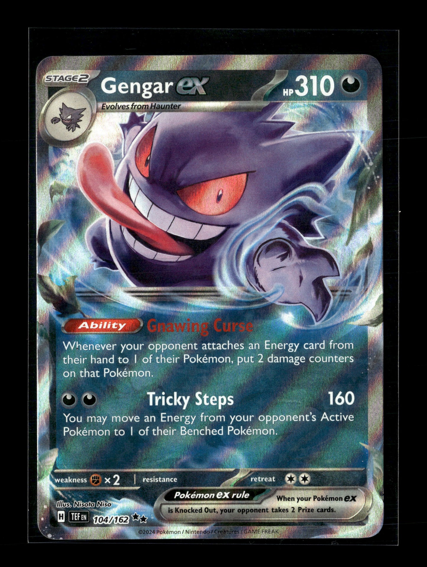 Pokemon Temporal Forces Gengar ex 104