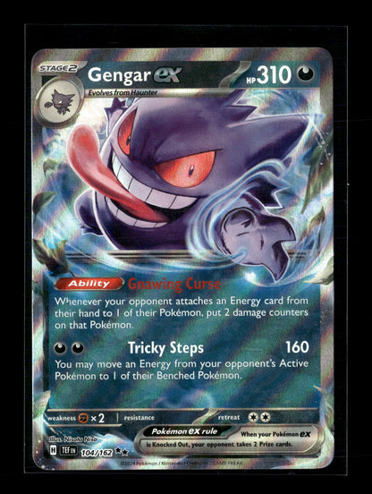 Pokemon Temporal Forces Gengar ex 104