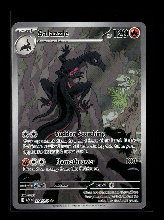 Pokemon Ascended Heroes Salazzle 224
