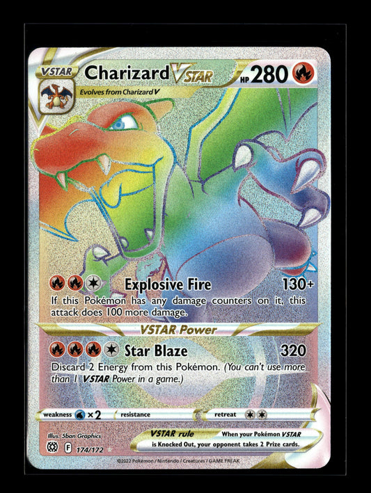 Pokemon Brilliant Stars Charizard VSTAR 174