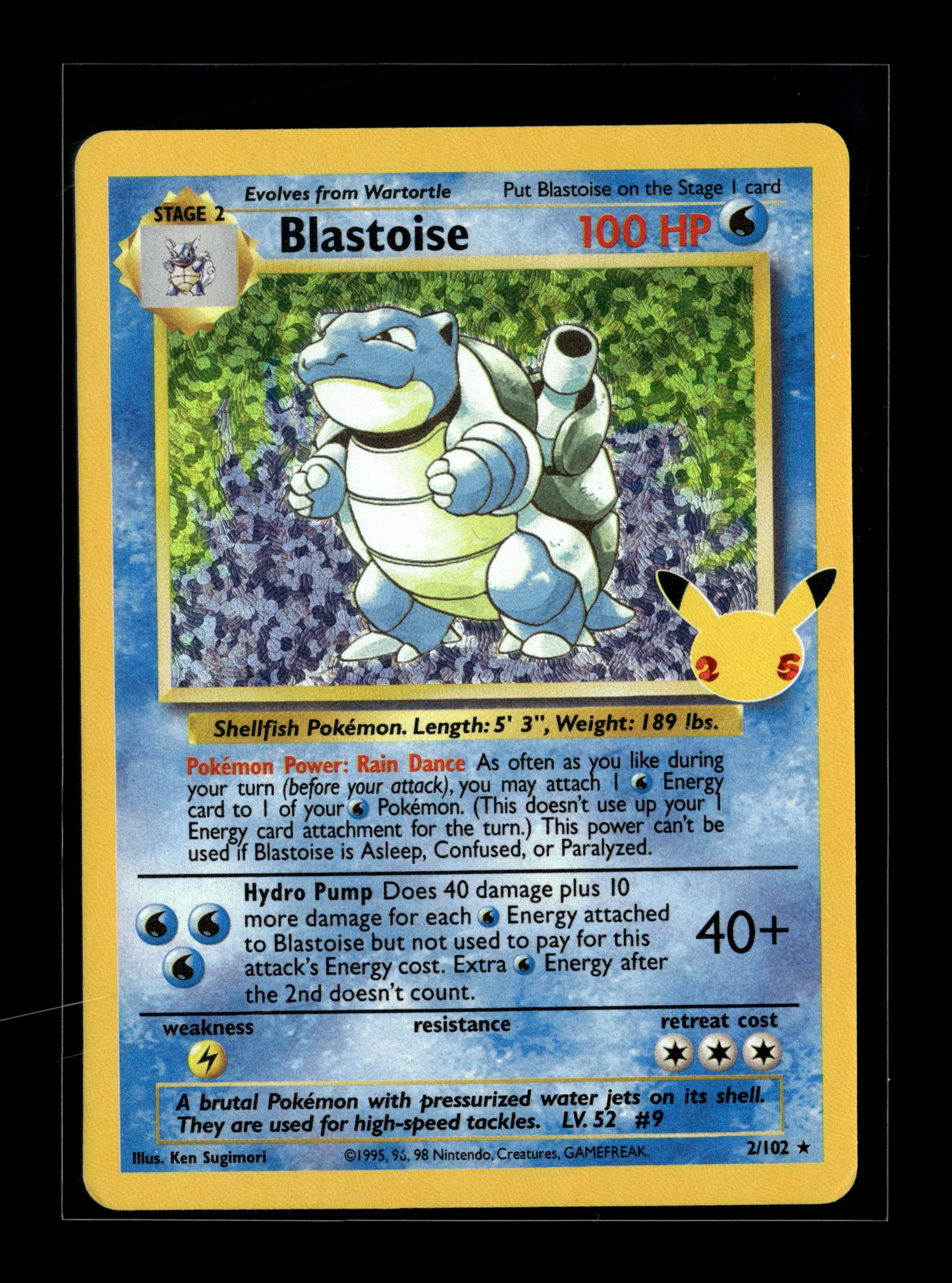 Pokemon Celebrations Blastoise 2
