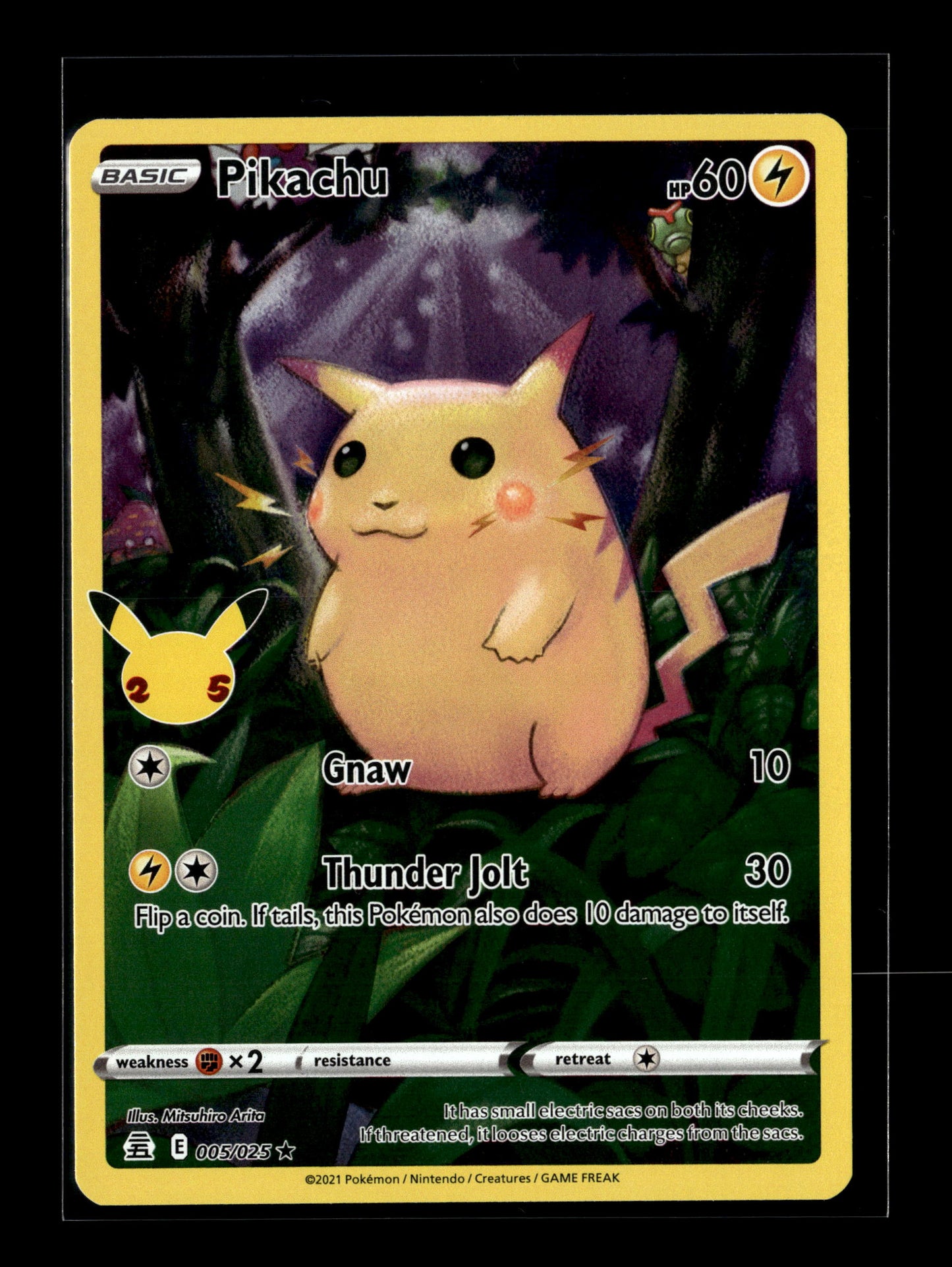 Pokemon Celebrations Pikachu 5