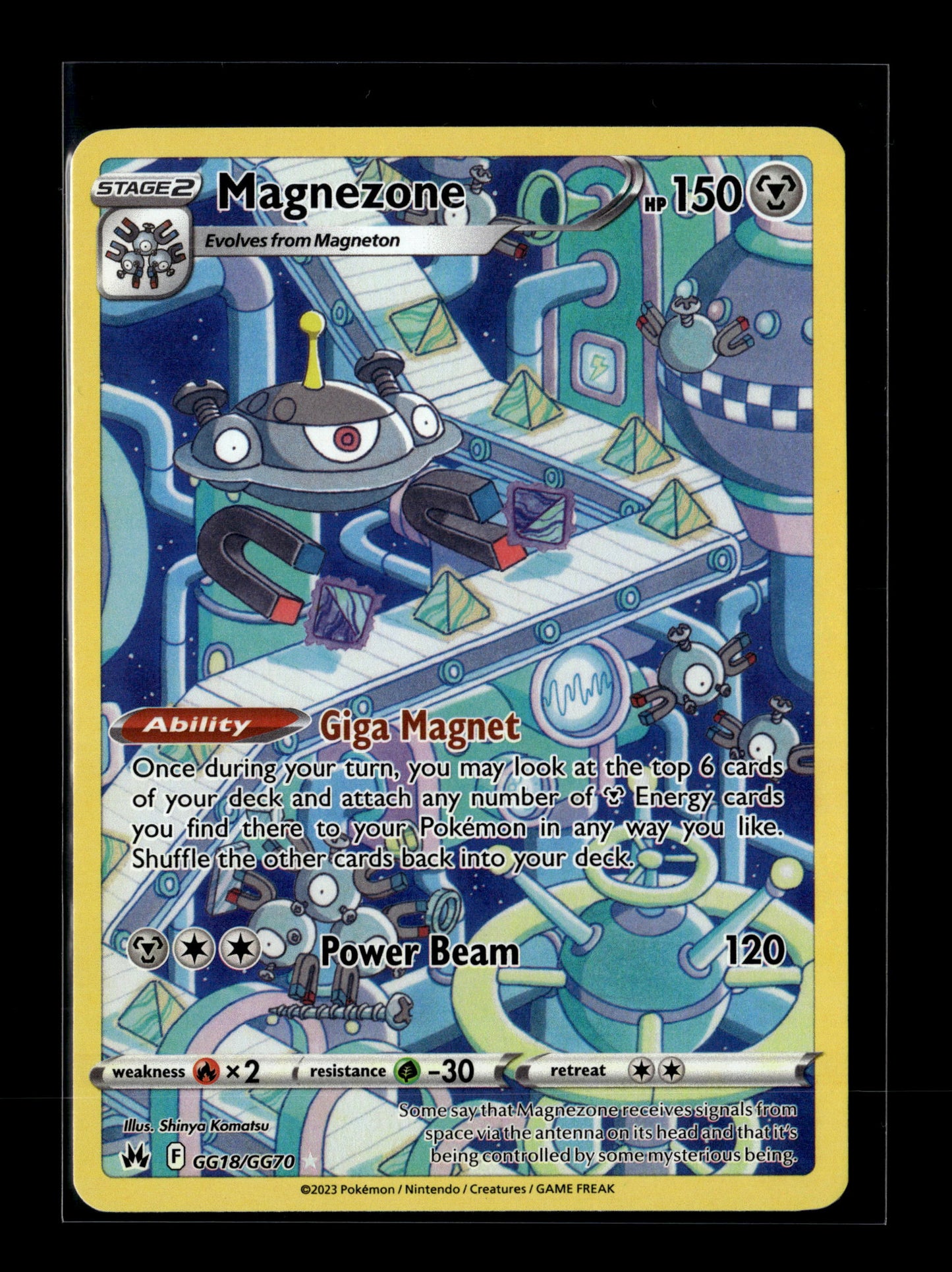 Pokemon Crown Zenith Magnezone GG18