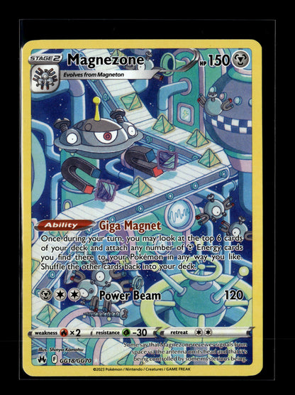 Pokemon Crown Zenith Magnezone GG18