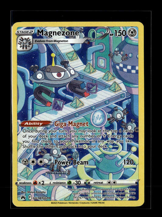 Pokemon Crown Zenith Magnezone GG18