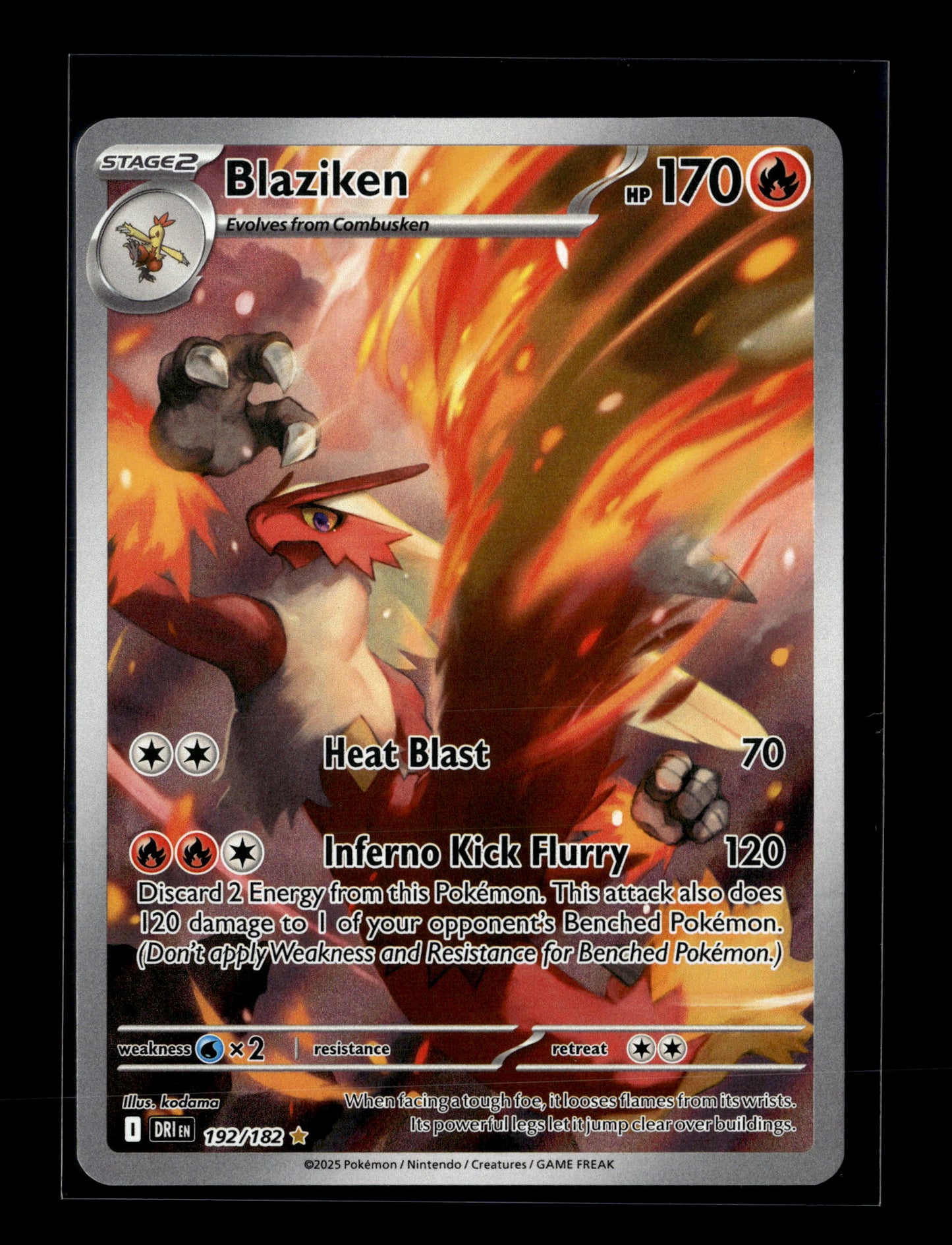 Pokemon Destined Rivals Blaziken 192