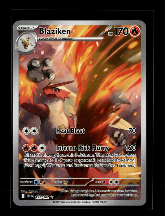 Pokemon Destined Rivals Blaziken 192