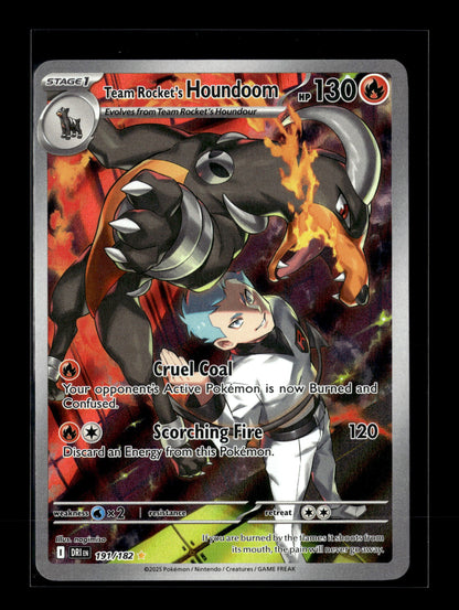 Pokemon Destined Rivals Team Rocket's Houndoom 191