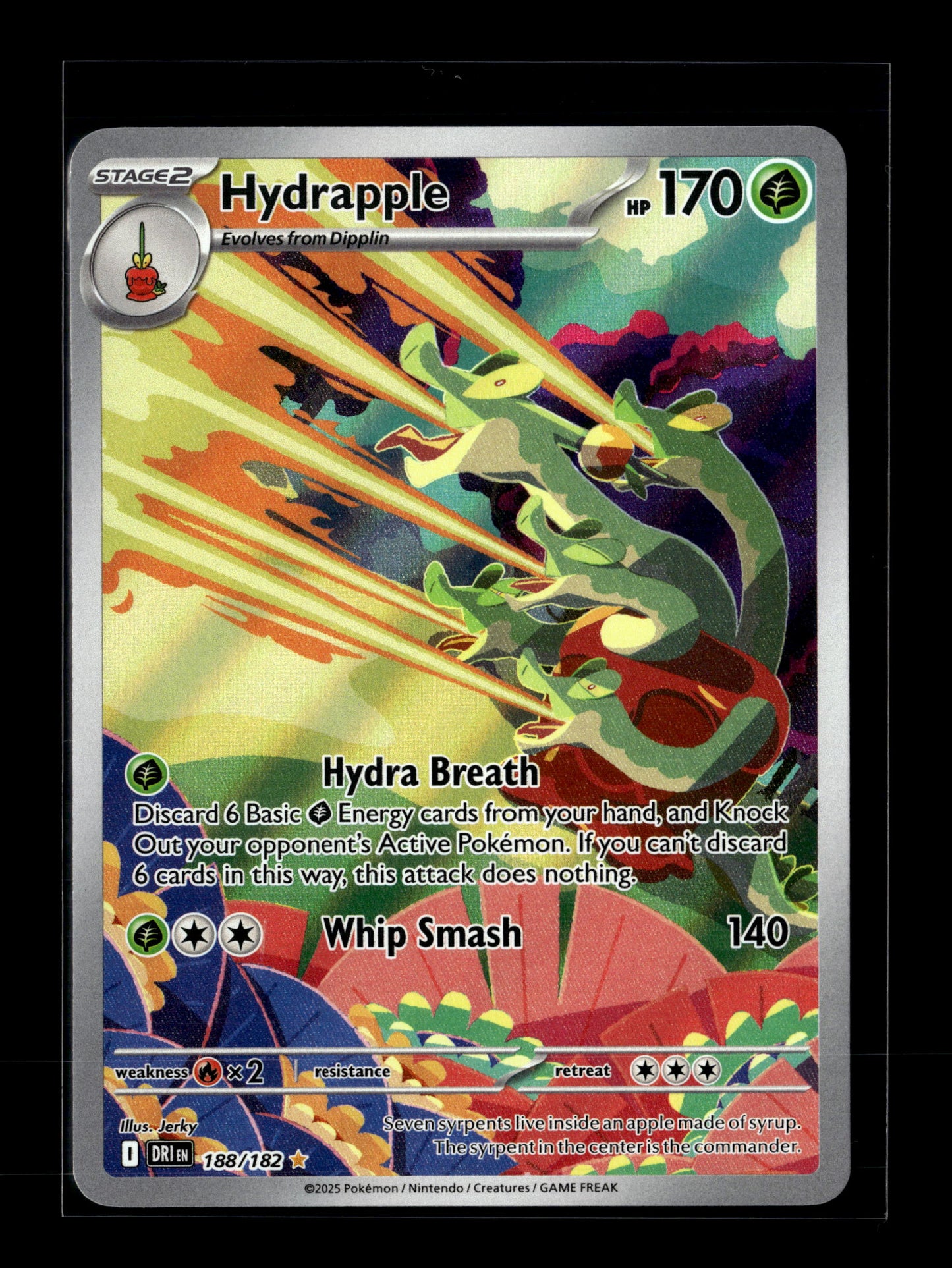 Pokemon Destined Rivals Hydrapple 188