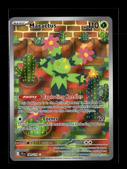 Pokemon Journey Together Maractus 160