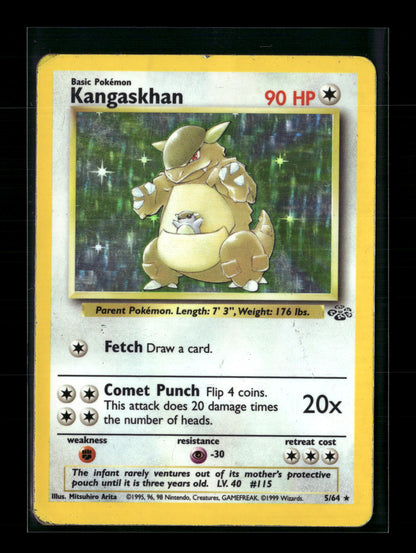 Pokemon Jungle Kangaskhan 5 - Heavily Played