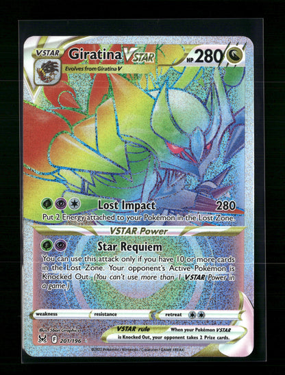Pokemon Lost Origin Giratina VSTAR 201