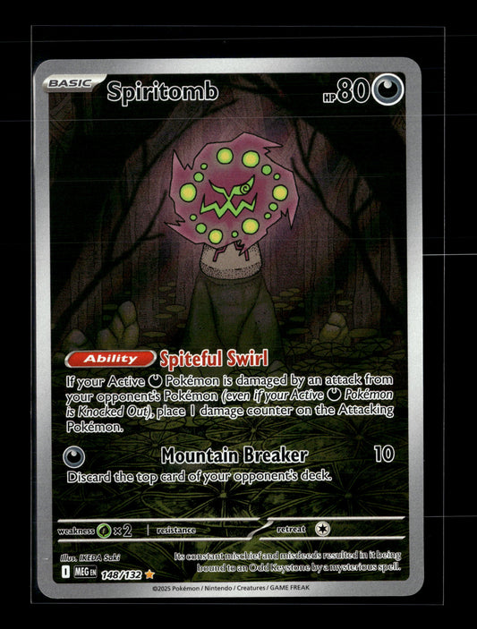 Pokemon Mega Evolution Spiritomb 148