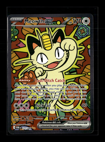 Pokemon Perfect Order Meowth ex 121