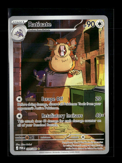 Pokemon Perfect Order Raticate 99
