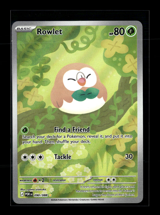 Pokemon Perfect Order Rowlet 90