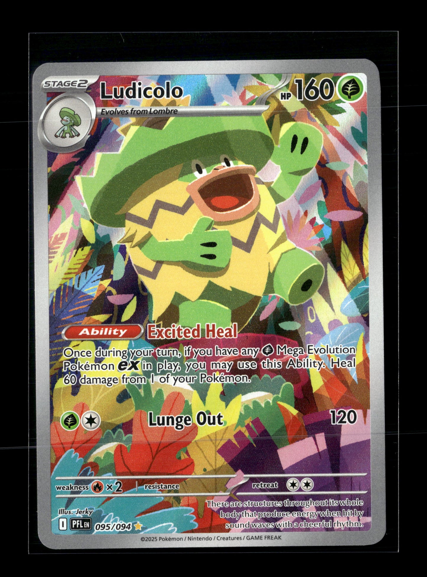 Pokemon Phantasmal Flames Ludicolo 95