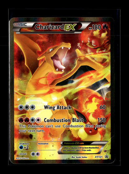 Pokemon Promo Charizard EX 121 - Moderately Played