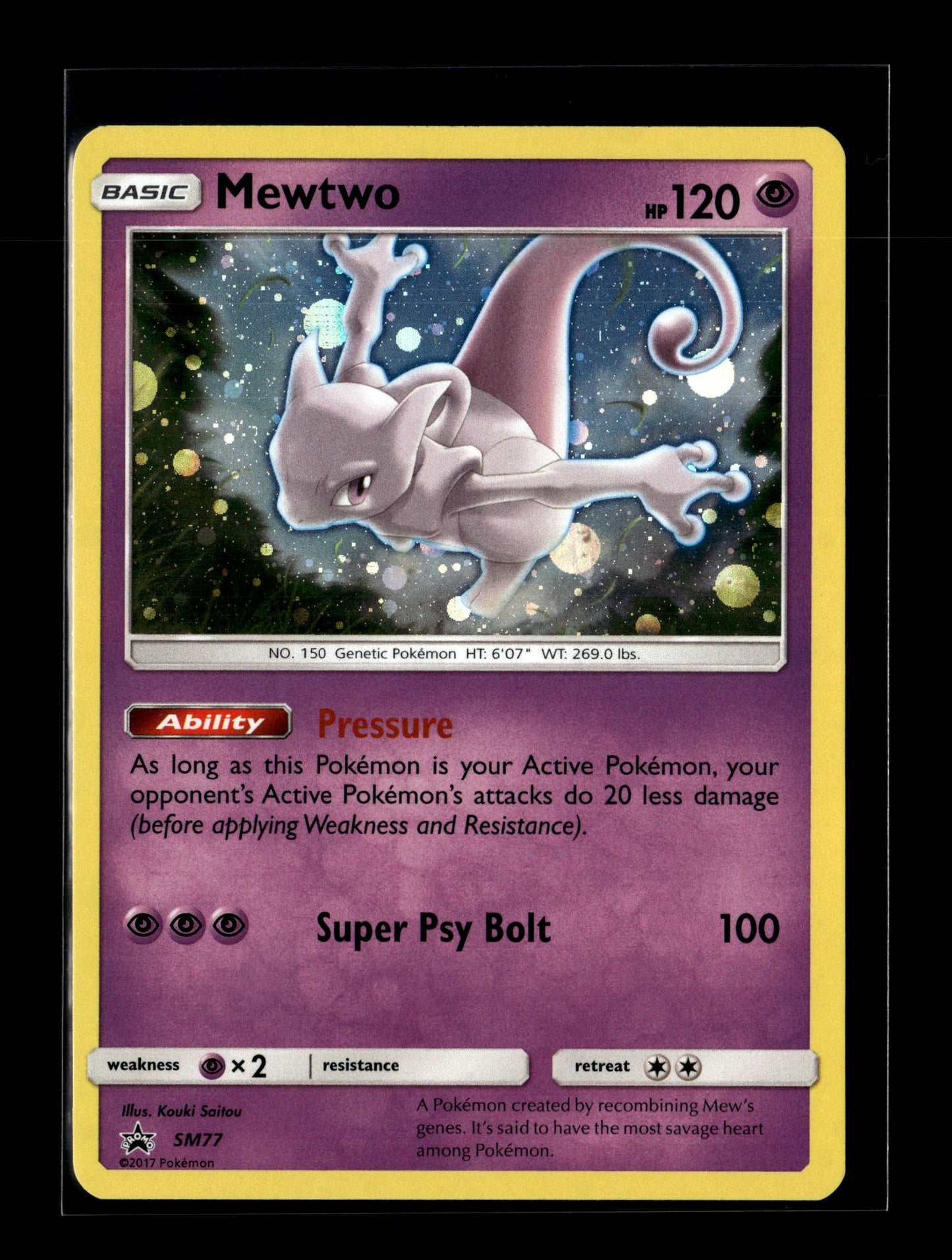 Pokemon Promo Mewtwo 77